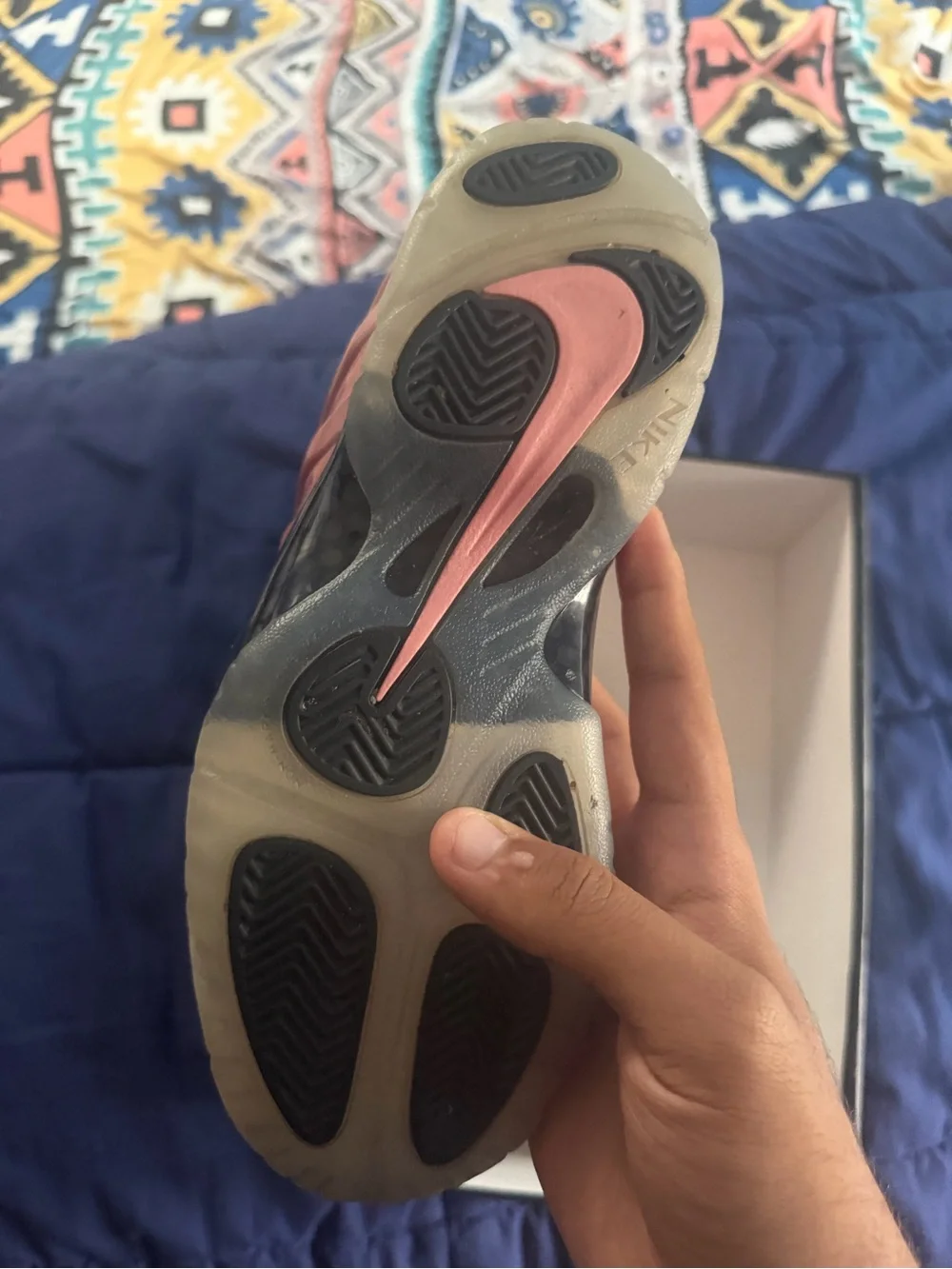 Nike foamposite upper